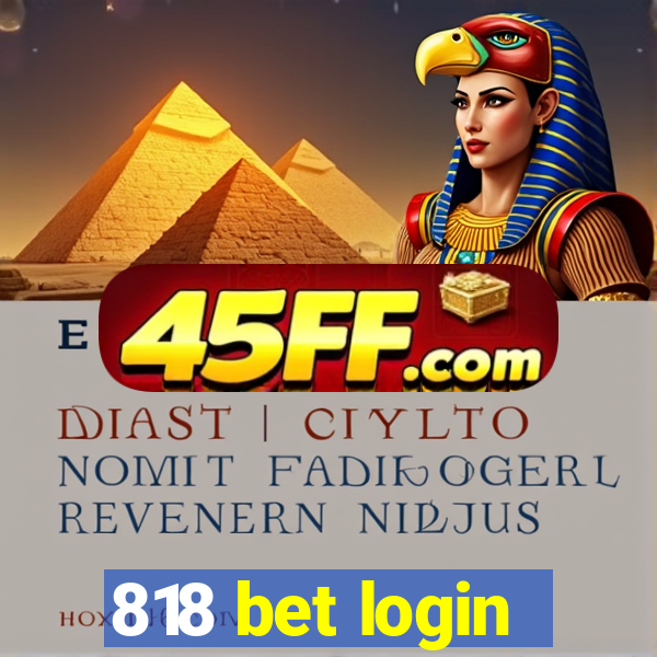 818 bet login